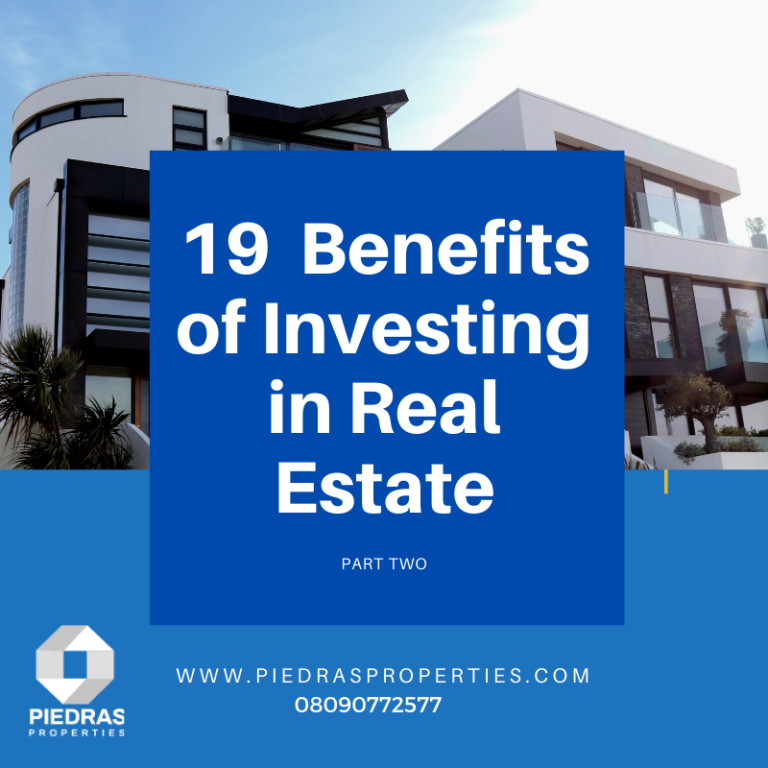 19 Plus One Benefits Of Investing In Real Estate (Part Two)