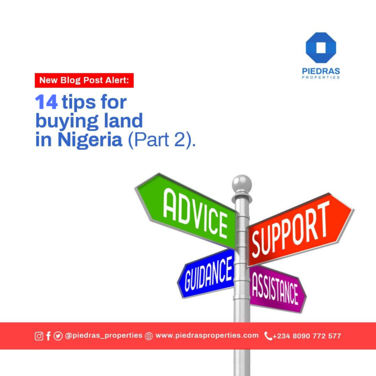 14 Tips for Buying Lands in Nigeria (Part 2)