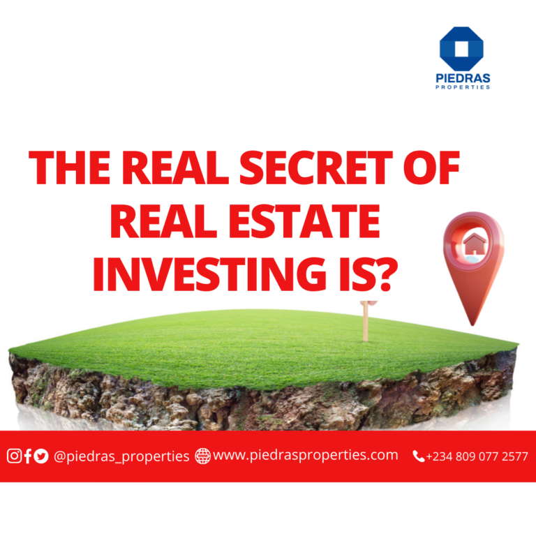 Here is the Secret to Real Estate Riches.